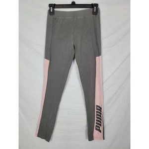 Puma Womens Gray/Pink Yoga Pants Size XL